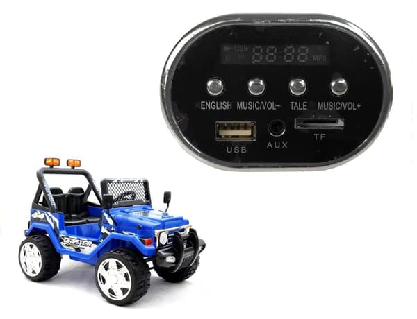 Musikpanel til Jeep S618 batteri