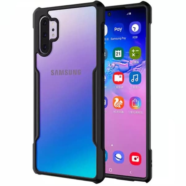 Etui til Samsung Galaxy Note 10+ Plus, AntiDrop Hybrid, sort