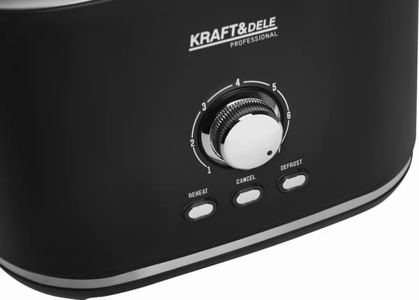 1000W elektrisk brödrost KD4156