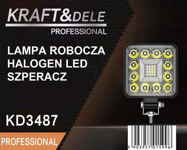 Mini LED udendørs arbejdslampe 20W KD3487