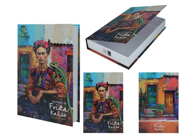 Carmani, kartong/imitationsbok - Frida Kahlo