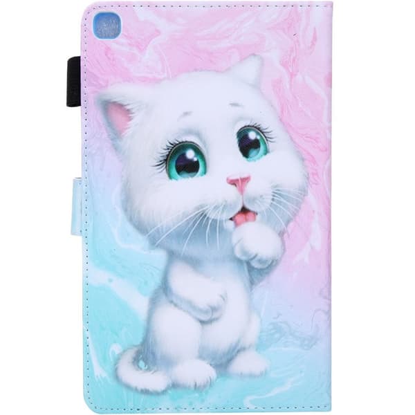 Etui til Samsung Galaxy Tab A7 Lite 8.7 T220 / T225, sød kat