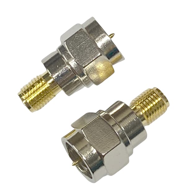 SMA-fatning/F-stikadapter