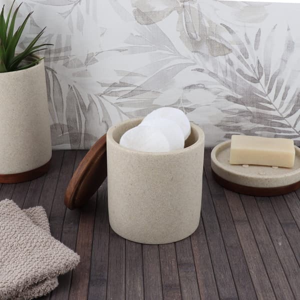 Vegansk förvaringslåda för kosmetiska bindor