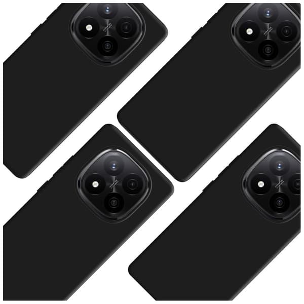 3MK Matt Case Pro för Redmi Note 15 Pro+ svart