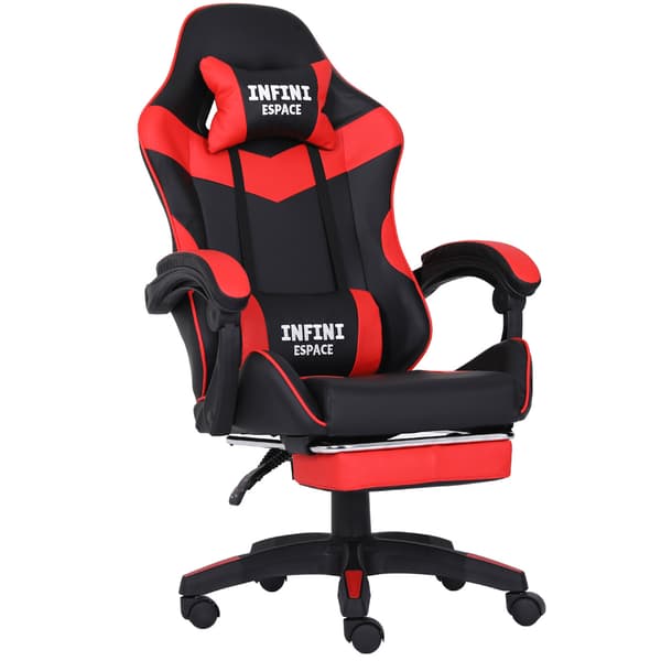 INFINITE SPACE gamingstol Svart/Röd