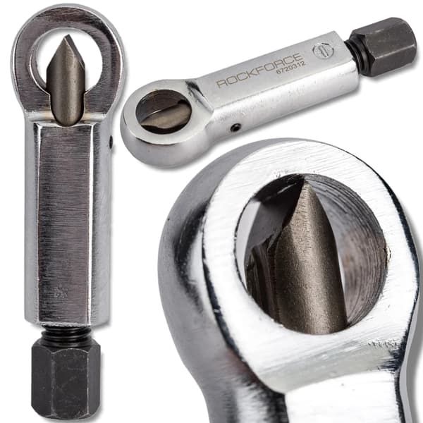 ROCKFORCE MUTTERKAPPAR 3–12 mm CrV-stål CrMo-klinga