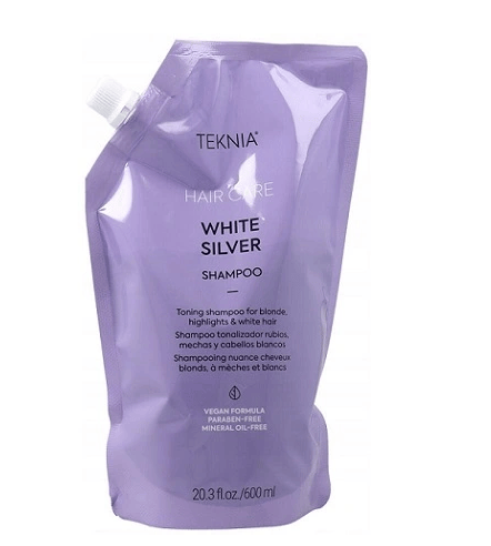 Lakme Teknia White Silver Refill Schampo 600 ml