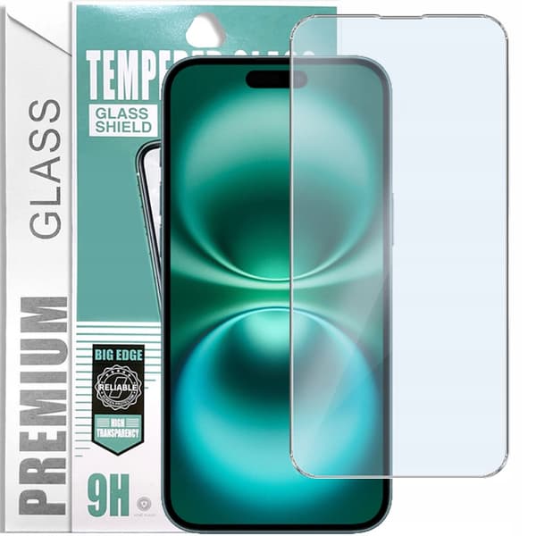 PremiumGlass 9H hærdet glas til iPhone 16 Plus