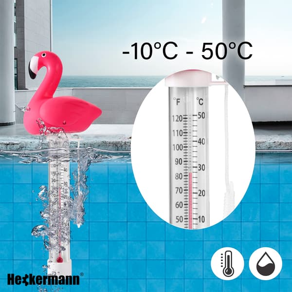 Heckermann Flaming Pooltermometer