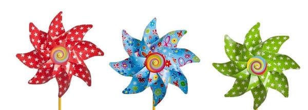 Vindmøllehoved diameter 20 cm mix