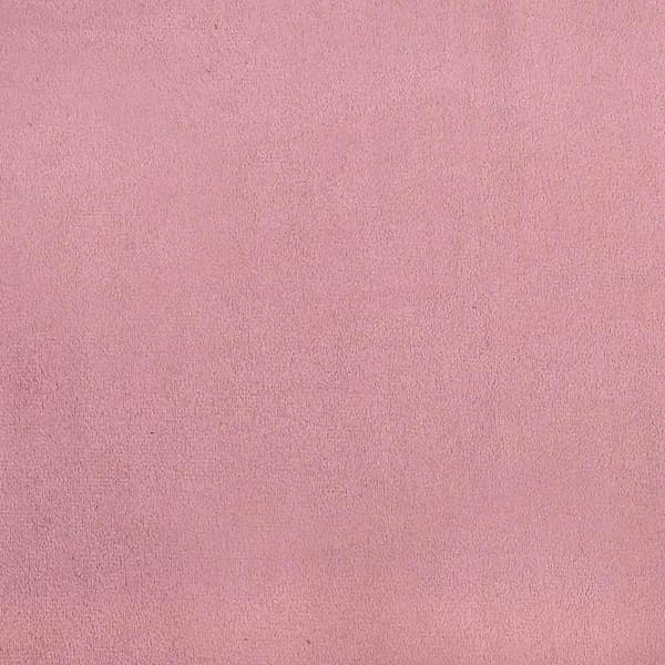 vidaXL 2-sitssoffa med kuddar, rosa, sammet