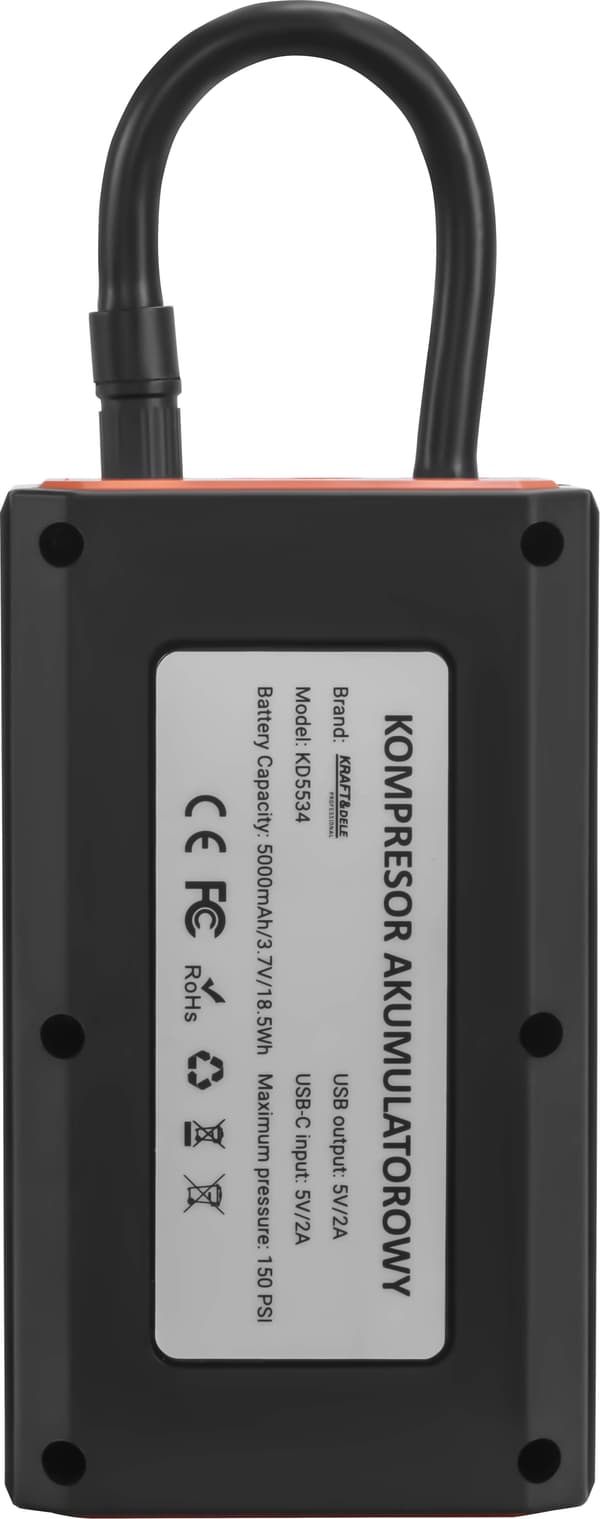 Akkukompressori 0,2–10,3 bar KD5534