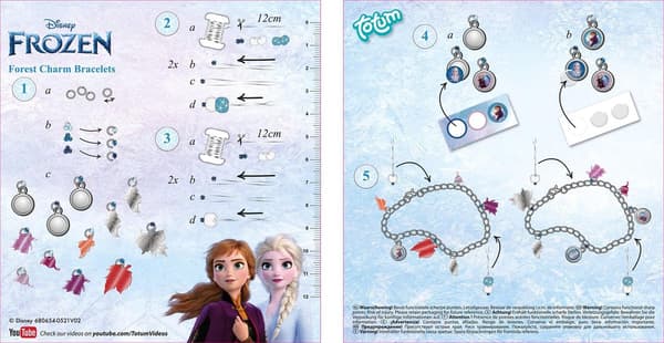 Frozen-riipusrannekkeen tekosarja
