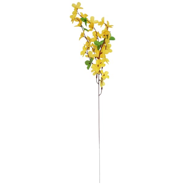 Forsythia kunstige blomster dekorative grene påskegul