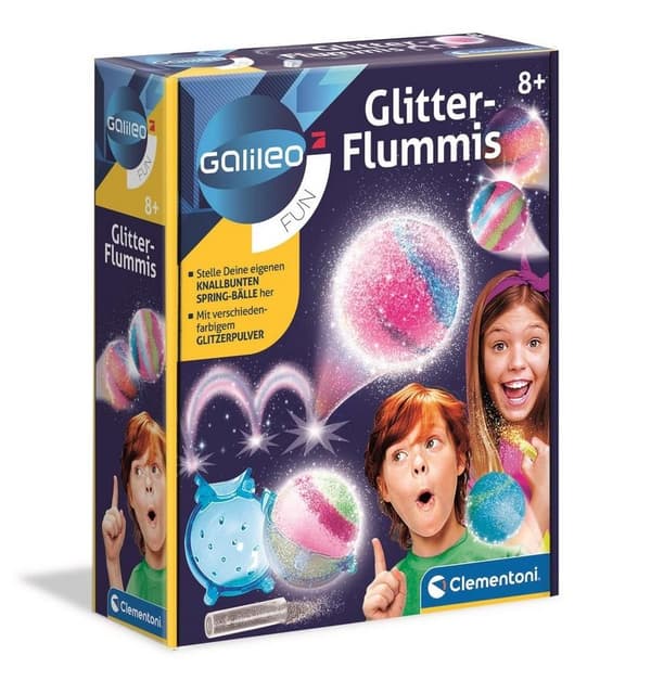 Clementoni Crazy Glitter Balls Science Fun