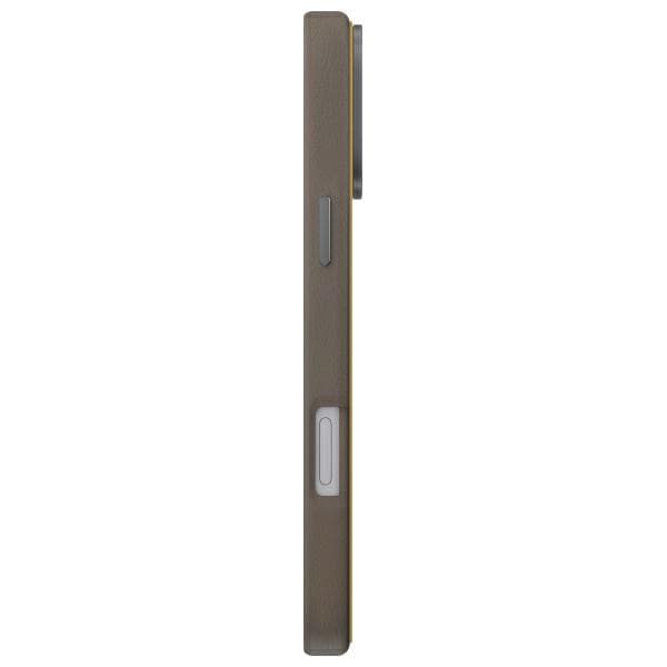 UNIQ Lyden DS-cover til iPhone 16 Pro, gul-grå