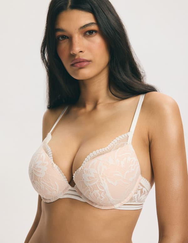 FRIDA Esotiq push-up bh | lyserød 65C