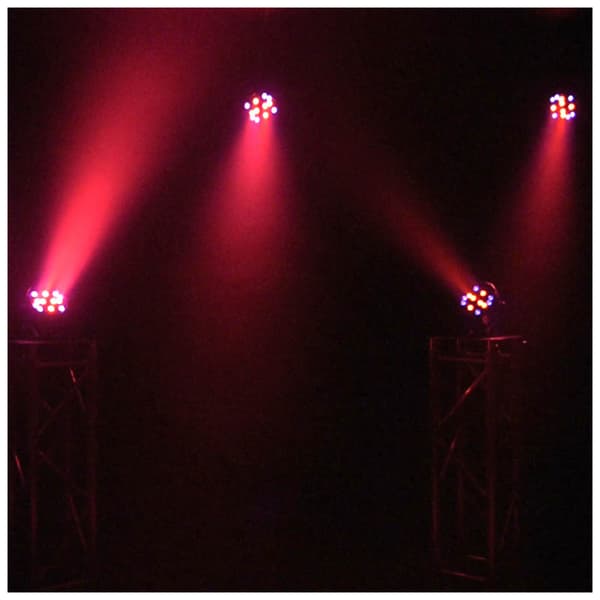LIGHT4ME SORT PAR 30x3W RGBA-UV LED scene reflektor