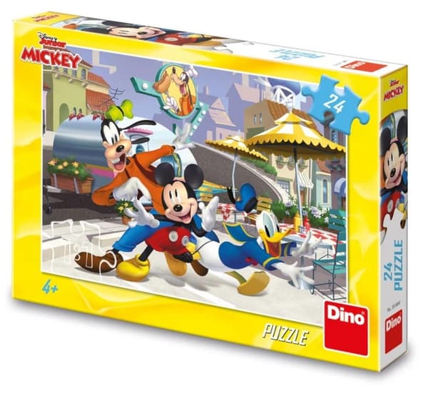 Puslespil 24 Mickey Mouse og venner