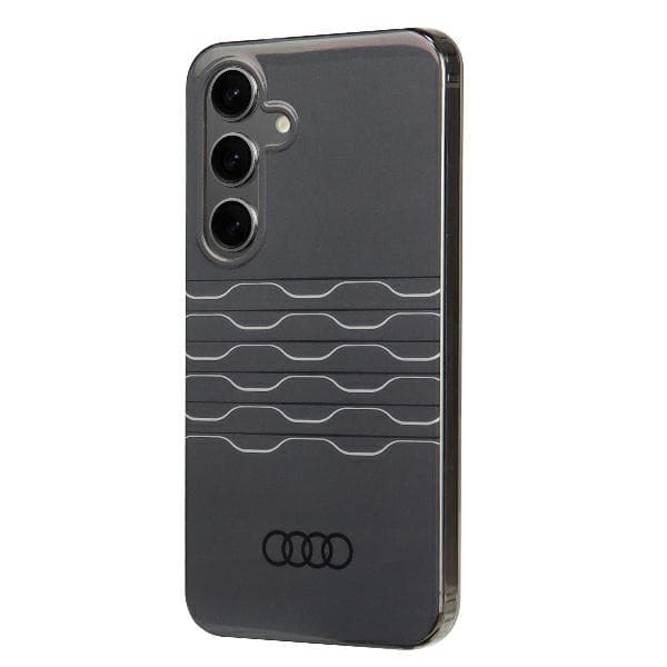 Audi IML Geometrisk Mønster Etui til Galaxy S24, Sort
