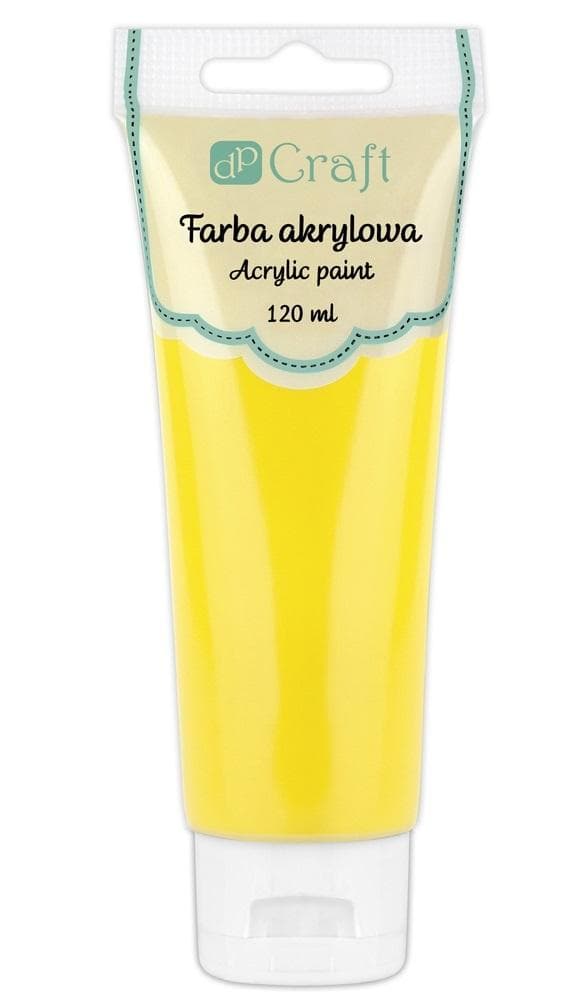 Gul akrylmaling 120ml