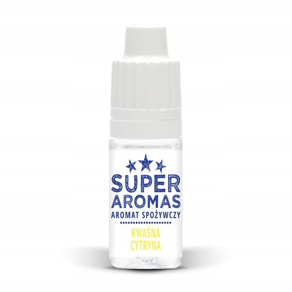 Super aromas Sour Lemon -ruoka-aromi 10 ml