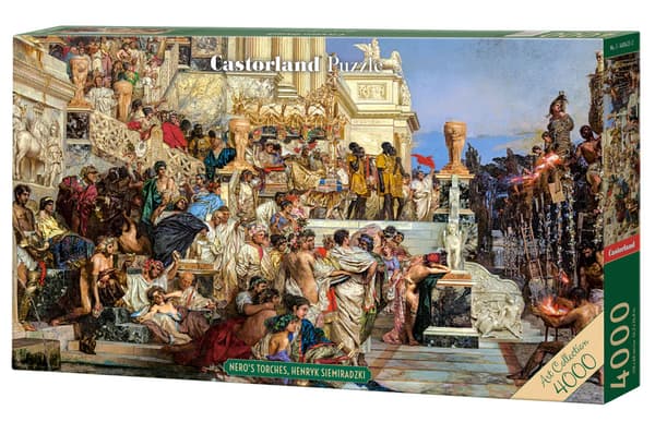 4000 palan palapeli. Neron taskulamput. Henryk Siemiradzki