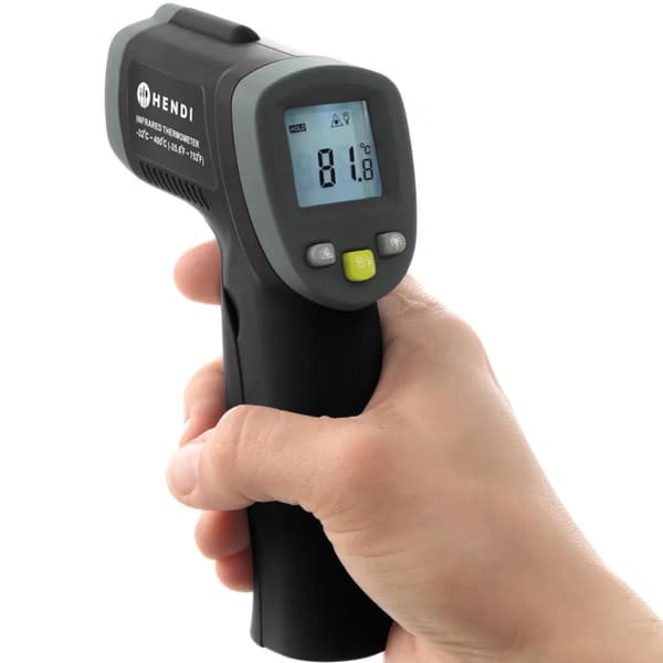 Kontaktfri lasertermometer til fødevarer - Hendi 271148