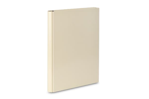 FOLDEMARK MED VELCRO A4 4CM VANILLA 1130