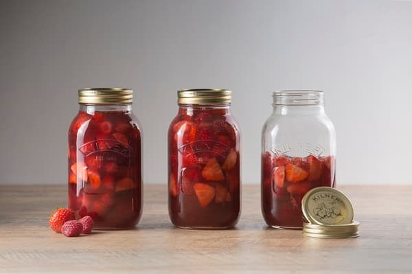 1 l glas. Konserveringsglas / Kilner