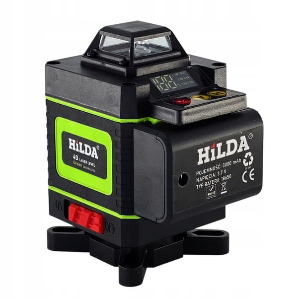 360° PLANLASER HILDA 4D KRYSSLASERSTÅNG 420 CM