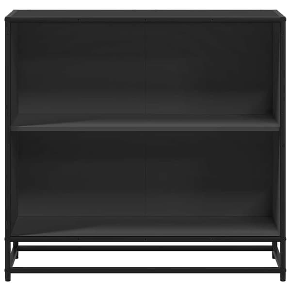 vidaXL bogreol, sort, 80,5x35x76 cm