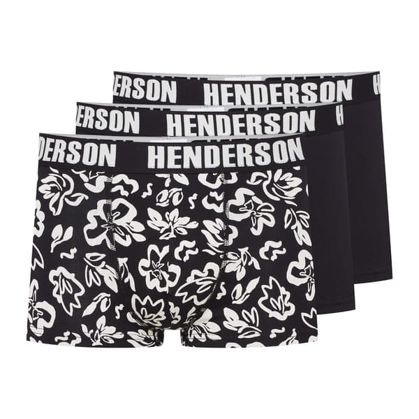 Orchid Henderson 3-pack boxershorts | svart, vit M