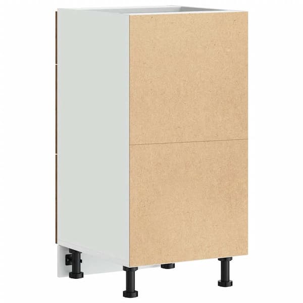vidaXL Underskåp antikträ 40x46x81,5 cm limträ