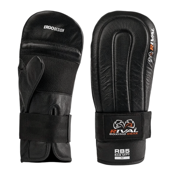 Rival RB5 Bag Mitts Svarta L Boxningshandskar
