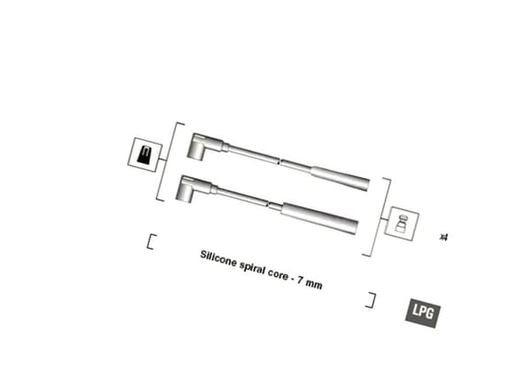 MM MSK582 MAGNETI MARELLI TÆNDSKABLER