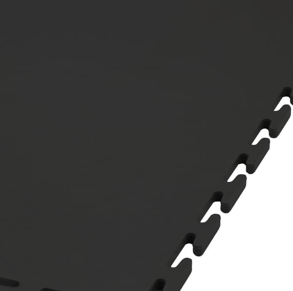 PVC modulært gulvpanel 50x50 farve: SORT