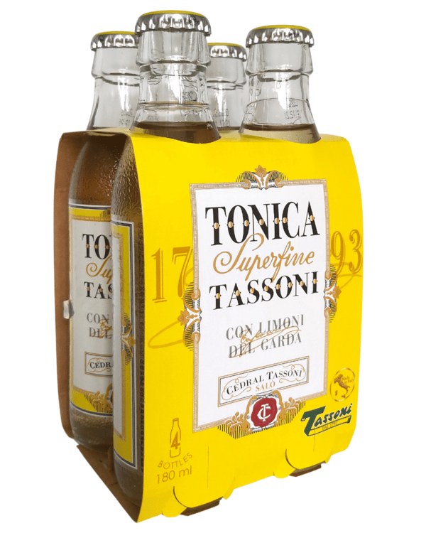 Tassoni Tonic kolsyrad dryck 4x180ml