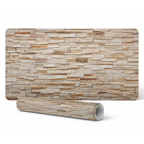 Stone Wall Skridsikker Gaming Musemåtte 90x45 cm