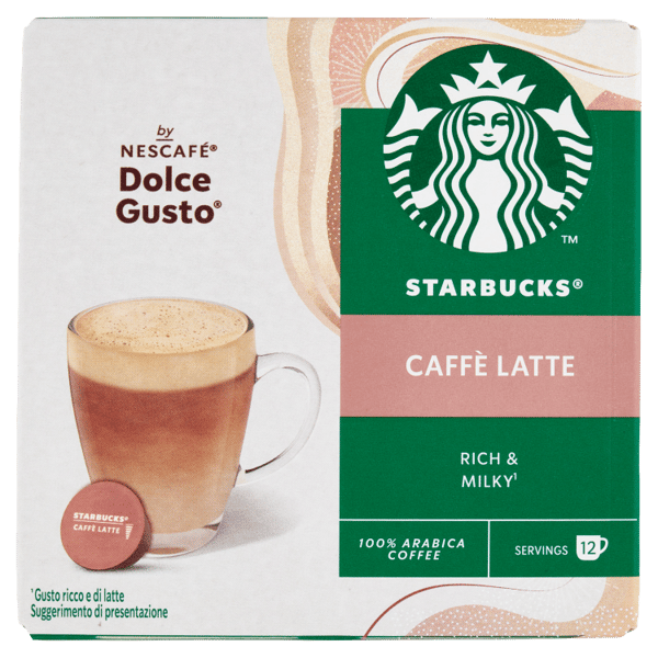 Dolce Gusto Caffè Latte 121g kaffekapslar - Starbucks