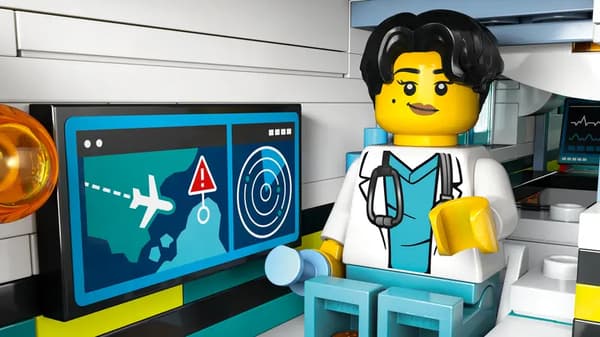 LEGO City Ambulancefly 403-delt sæt (60465)