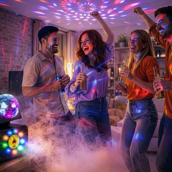 MusicMate MM-WS400 DiscoFog LED-dimmaskin