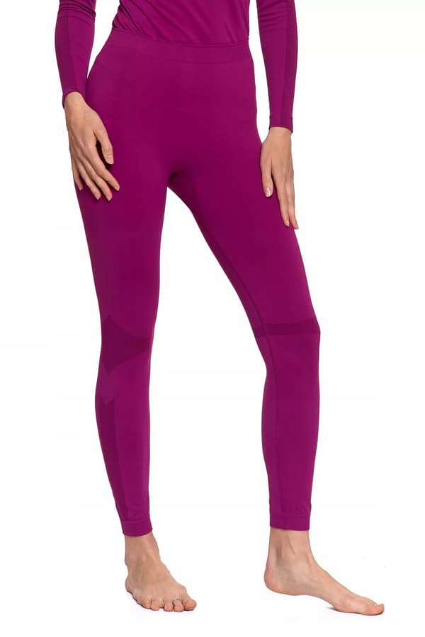 Moraj L Plum termisk aktive leggings varme vinterundertøj