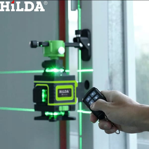 LASERNIVÅ 360 STATIV 200 CM HYDRA HILDA 4D KRYSSLASER