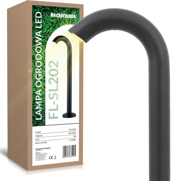 Heckermann FL-SL202 Udendørs LED-lampe