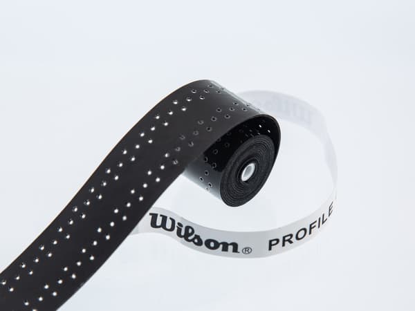 Wilson Overgrip Sticky Perforated Tennisgreb - Sort
