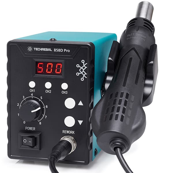 TECHREBAL 858D Pro varmluftslödstation