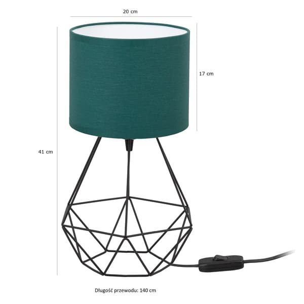 Tornado ASB-lampa grön
