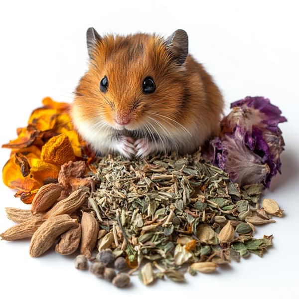 Herbal Pets - Urte- og grøntsagsfoder til hamstere 150 g